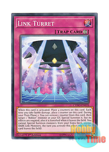 画像1: 英語版 CYHO-EN070 Link Turret リンク・デス・ターレット (ノーマル) 1st Edition