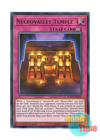 画像1: 英語版 SOFU-EN068 Necrovalley Temple ネクロバレーの神殿 (レア) 1st Edition