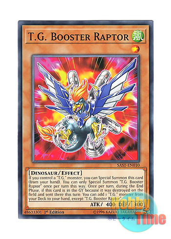 画像1: 英語版 SAST-EN010 T.G. Booster Raptor TG ブースター・ラプトル (ノーマル) 1st Edition