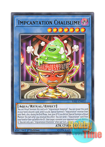 画像1: 英語版 SAST-EN032 Impcantation Chalislime 魔神儀－カリスライム (レア) 1st Edition