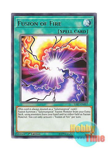 画像1: 英語版 SAST-EN057 Fusion of Fire フュージョン・オブ・ファイア (レア) 1st Edition