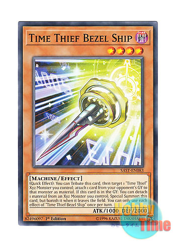 画像1: 英語版 SAST-EN083 Time Thief Bezel Ship クロノダイバー・ベゼルシップ (ノーマル) 1st Edition