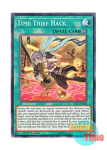 画像1: 英語版 SAST-EN086 Time Thief Hack クロノダイバー・ハック (ノーマル) 1st Edition