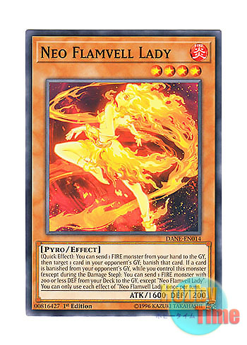 画像1: 英語版 DANE-EN014 Neo Flamvell Lady ネオフレムベル・レディ (ノーマル) 1st Edition