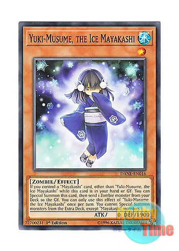 画像1: 英語版 DANE-EN016 Yuki-Musume, the Ice Mayakashi 氷の魔妖－雪娘 (ノーマル) 1st Edition