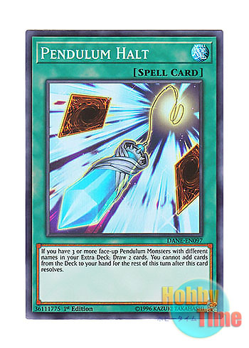 画像1: 英語版 DANE-EN097 Pendulum Halt ペンデュラム・ホルト (スーパーレア) 1st Edition