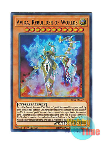 画像1: 英語版 RIRA-EN027 Avida, Rebuilder of Worlds 双星神 a－vida (スーパーレア) 1st Edition