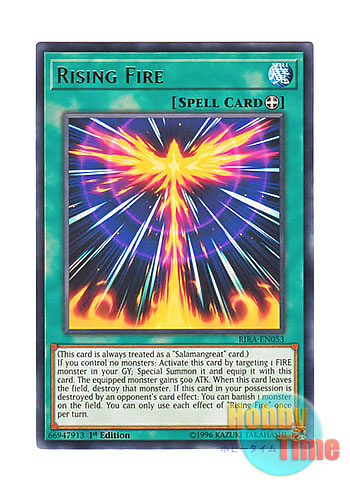 画像1: 英語版 RIRA-EN053 Rising Fire ライジング・オブ・ファイア (レア) 1st Edition