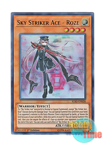 英語版 IGAS-EN020 Sky Striker Ace - Roze 閃刀姫－ロゼ (ウルトラレア) 1st Edition