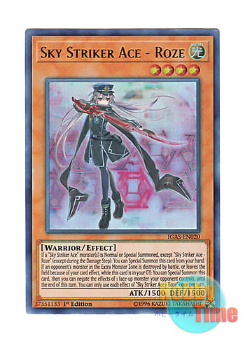 英語版 IGAS-EN020 Sky Striker Ace - Roze 閃刀姫－ロゼ (ウルトラ