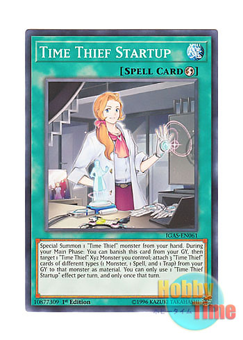 画像1: 英語版 IGAS-EN061 Time Thief Startup クロノダイバー・スタートアップ (ノーマル) 1st Edition