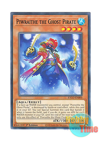 画像1: 英語版 ETCO-EN000 Piwraithe the Ghost Pirate 海霊賊 (ノーマル) 1st Edition