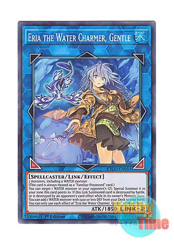 英語版 ETCO-EN055 Eria the Water Charmer, Gentle 清冽の水霊使いエリア (スーパーレア) 1st  Edition
