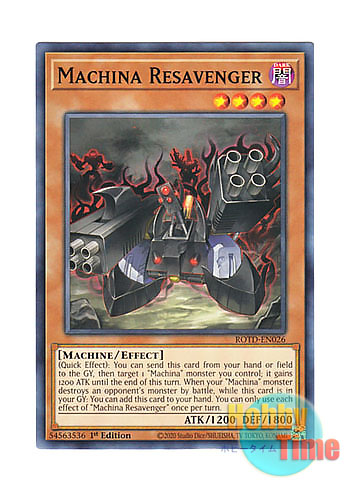 画像1: 英語版 ROTD-EN026 Machina Resavenger マシンナーズ・リザーブレイク (ノーマル) 1st Edition