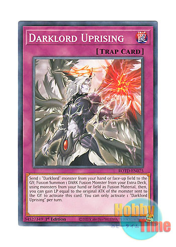 画像1: 英語版 ROTD-EN075 Darklord Uprising 叛逆の堕天使 (ノーマル) 1st Edition