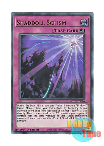 画像1: 英語版 ROTD-EN076 Shaddoll Schism 影依の偽典 (ウルトラレア) 1st Edition