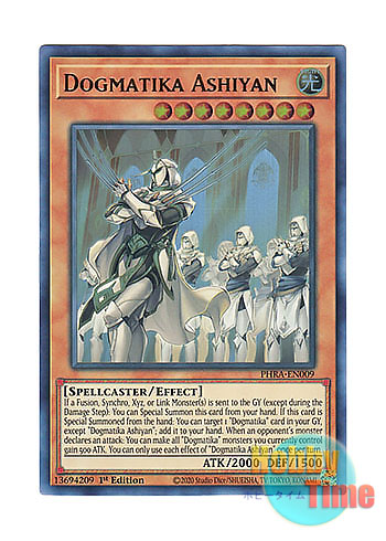 画像1: 英語版 PHRA-EN009 Dogmatika Ashiyan 教導の神徒 (ウルトラレア) 1st Edition