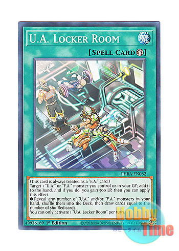 画像1: 英語版 PHRA-EN062 U.A. Locker Room U.A.ロッカールーム (ノーマル) 1st Edition
