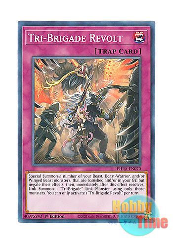 画像1: 英語版 PHRA-EN070 Tri-Brigade Revolt 鉄獣の抗戦 (ノーマル) 1st Edition