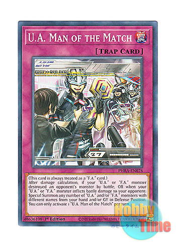 画像1: 英語版 PHRA-EN076 U.A. Man of the Match U.A.マン・オブ・ザ・マッチ (ノーマル) 1st Edition