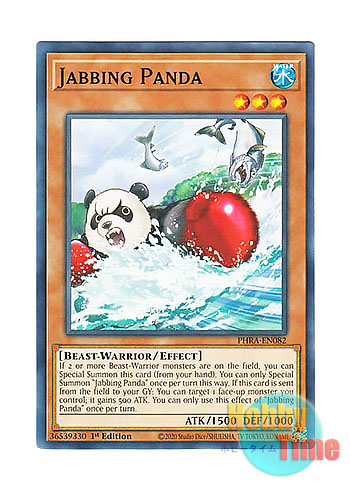 画像1: 英語版 PHRA-EN082 Jabbing Panda ジャブィアント・パンダ (ノーマル) 1st Edition