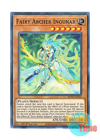 画像1: 英語版 BLVO-EN030 Fairy Archer Ingunar 妖精弓士イングナル (ノーマル) 1st Edition