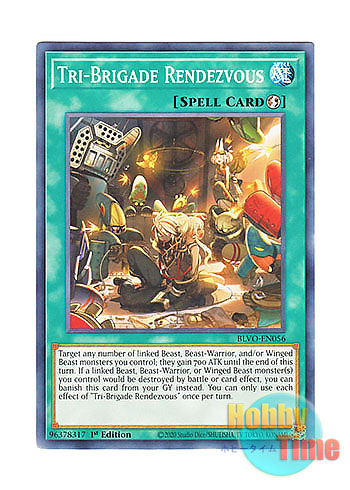 画像1: 英語版 BLVO-EN056 Tri-Brigade Rendezvous 鉄獣の邂逅 (ノーマル) 1st Edition