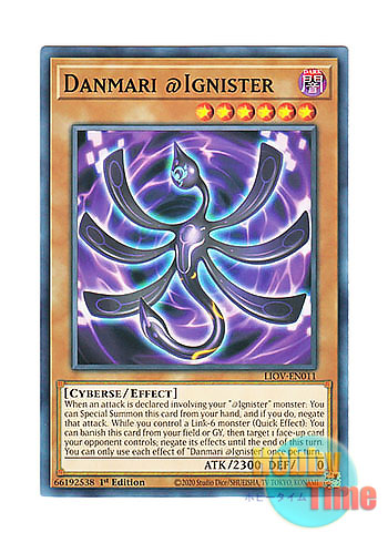 画像1: 英語版 LIOV-EN011 Danmari @Ignister ダンマリ＠イグニスター (ノーマル) 1st Edition