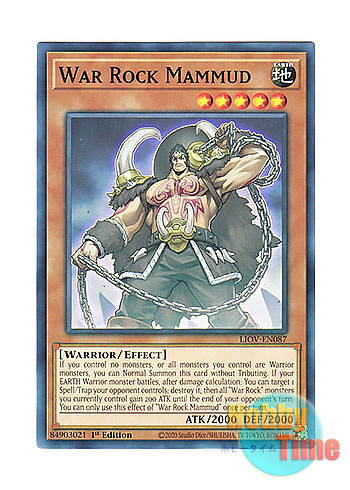 画像1: 英語版 LIOV-EN087 War Rock Mammud ウォークライ・マムード (ノーマル) 1st Edition