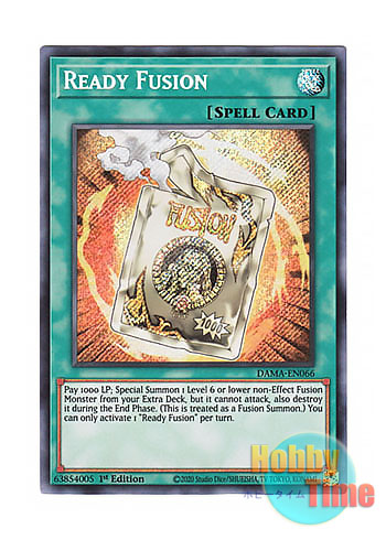 画像1: 英語版 DAMA-EN066 Ready Fusion 簡素融合 (シークレットレア) 1st Edition