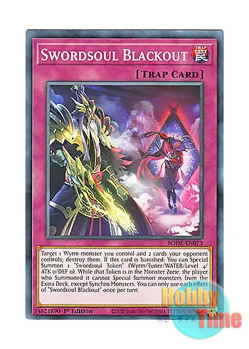 画像1: 英語版 BODE-EN073 Swordsoul Blackout 相剣暗転 (ノーマル) 1st Edition