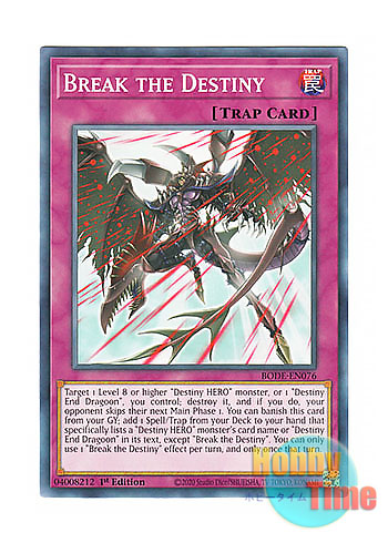 画像1: 英語版 BODE-EN076 Break the Destiny ブレイク・ザ・デステニー (ノーマル) 1st Edition