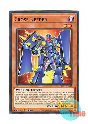 画像1: 英語版 POTE-EN002 Cross Keeper クロス・キーパー (ノーマル) 1st Edition