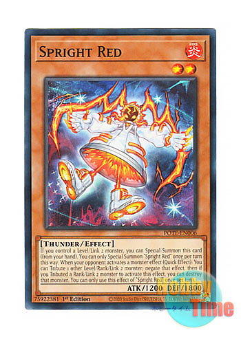 画像1: 英語版 POTE-EN006 Spright Red スプライト・レッド (ノーマル) 1st Edition