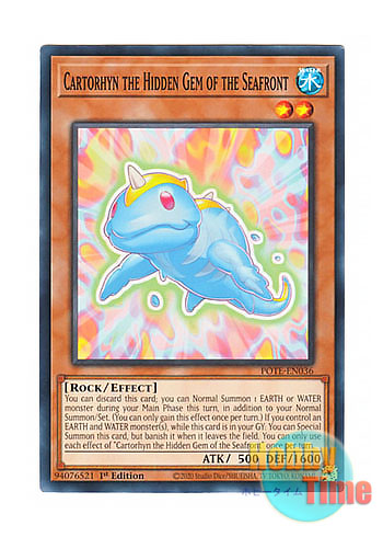 画像1: 英語版 POTE-EN036 Cartorhyn the Hidden Gem of the Seafront 水界の秘石－カトリン (ノーマル) 1st Edition