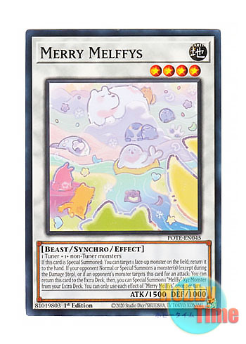 画像1: 英語版 POTE-EN045 Merry Melffys うきうきメルフィーズ (ノーマル) 1st Edition
