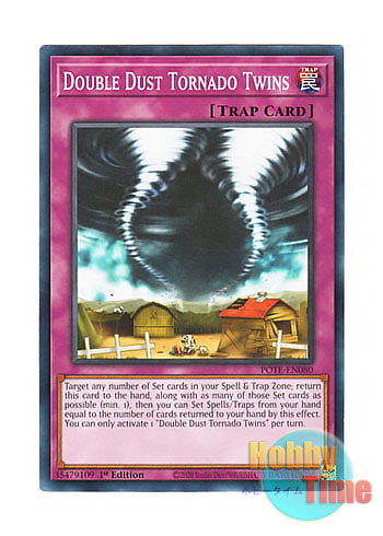 画像1: 英語版 POTE-EN080 Double Dust Tornado Twins 砂塵の大ハリケーン (ノーマル) 1st Edition