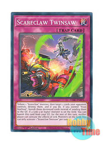 画像1: 英語版 DABL-EN075 Scareclaw Twinsaw 肆世壊の双牙 (ノーマル) 1st Edition