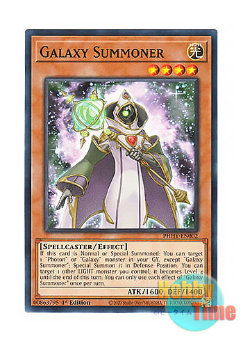画像1: 英語版 PHHY-EN002 Galaxy Summoner 銀河の召喚師 (ノーマル) 1st Edition