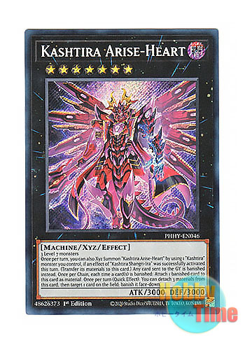 画像1: 英語版 PHHY-EN046 Kashtira Arise-Heart クシャトリラ・アライズハート (シークレットレア) 1st Edition