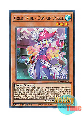 英語版 PHHY-EN088 Gold Pride - Captain Carrie 日本未発売 (ウルトラレア) 1st Edition