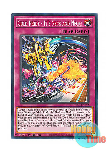 画像1: 英語版 CYAC-EN092 Gold Pride - It's Neck and Neck! GP－ネック・アンド・ネック (ノーマル) 1st Edition