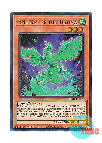 画像1: 英語版 DUNE-EN086 Sentinel of the Tistina 日本未発売 (スーパーレア) 1st Edition