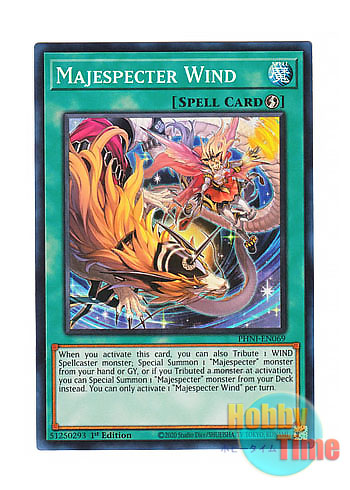 画像1: 英語版 PHNI-EN069 Majespecter Wind マジェスペクター・ウィンド (スーパーレア) 1st Edition