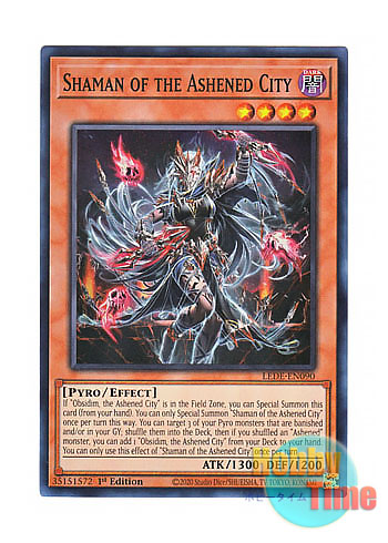 画像1: 英語版 LEDE-EN090 Shaman of the Ashened City 日本未発売 (スーパーレア) 1st Edition