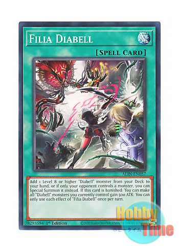 画像1: 英語版 ALIN-EN057 Filia Diabell フィリアス・ディアベル (ノーマル) 1st Edition