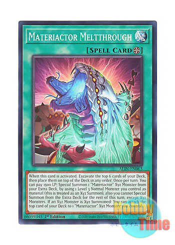 画像1: 英語版 ALIN-EN063 Materiactor Meltthrough 原質の炉心貫通 (ノーマル) 1st Edition