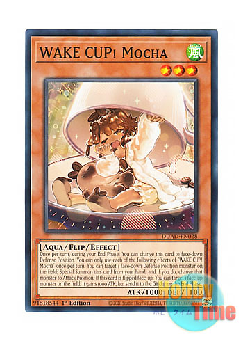 画像1: 英語版 DUAD-EN028 WAKE CUP! Mocha WAKE CUP！ モカ (ノーマル) 1st Edition