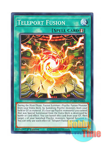 画像1: 英語版 DUAD-EN060 Teleport Fusion テレポート・フュージョン (ノーマル) 1st Edition