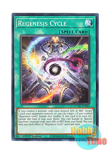 画像1: 英語版 DUAD-EN063 Regenesis Cycle 再世律 (ノーマル) 1st Edition